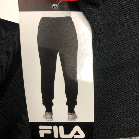 Fila | Women's French Terry Joggers | Navy | Small - Picture 5 of 5